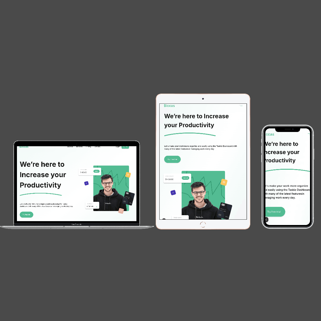 SaaS landing page | Next.js, Firebase, Stripe Payments & Framer Motion